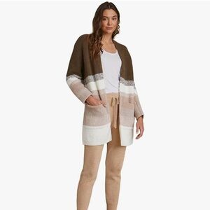 EUC cozy chic cardigan in thyme - front pockets barefoot dreams - size XL